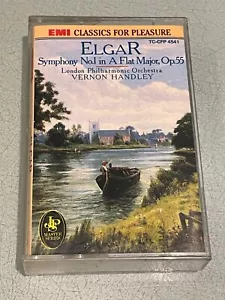 Elgar - Symphony No. 1 - Vernon Handley - Audio Cassette Tape Album - 1980 EMI - Picture 1 of 5