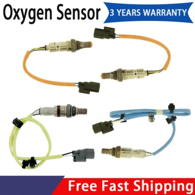 Sensor de oxígeno O2 aguas arriba+aguas abajo 4 piezas para Honda Pilot 2012 2013 2014 2015 3,5 L V6 Foto 1 de 4