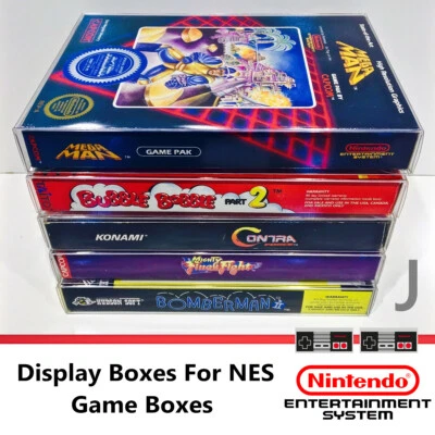 5Pcs Game Cartridge Cover Protector Case NES Games Display Case - Image 1 of 4