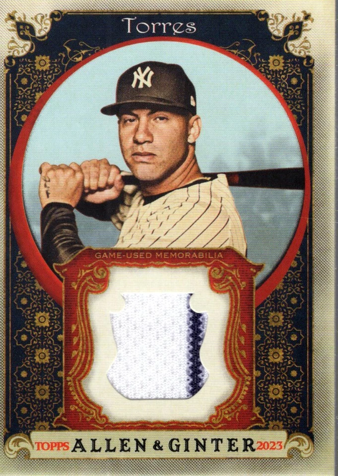 2023 Topps Allen and Ginter Relics #AGRBGT Gleyber Torres - NM-MT - Image 1 of 1