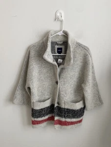 Gap Kids Wool Blend Sweater Jacket size 10/L NWT - Picture 1 of 6