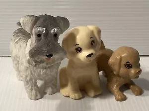 Mattel Barbie Dogs Lot Of 3 Kids Toy - Picture 1 of 9