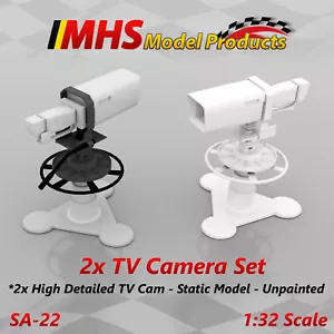 Slotcar Landschaft Zubehör TV Kamera Set x2 - Bild 1 von 6