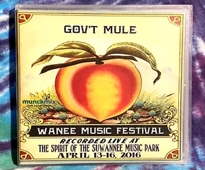 GOV'T MULE  TWO SHOWS 4CDs  4-22-17 &  4-15-16 Wanee Music Festival *NEW* - Bild 1 von 4