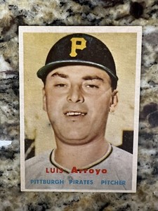 1957 Topps Luis Arroyo #394 Pirates 