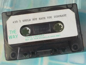 The Way Teaching Tape: I Would Not Have You Ignorant #455 circa early 1970's - Foto 1 di 2
