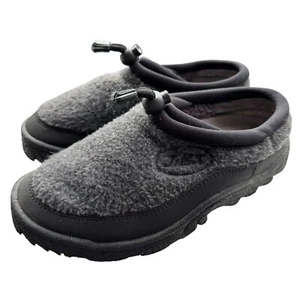 JIBS Fleece Lined Slip-On Shoes Women’s EU 38 Gray Toggle Trail Sole Clogs - Picture 1 of 14