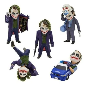 Lot Figurine Collection The Joker 5 Personnages de 6 à 10 Cm Pvc Neuf + Boite - Foto 1 di 3