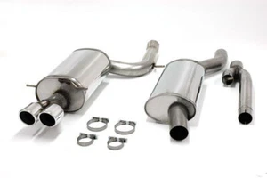 Sistema de escape AUDI S4 B5 76 mm con homologación CE acero inoxidable - Imagen 1 de 1