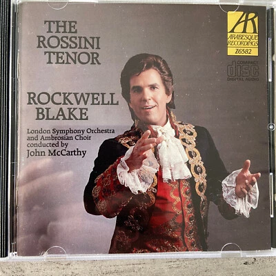 ROCKWELL BLAKE: The Rossini Tenor (CD Arabesque AR Z6582 / NM) - Bild 1 von 3