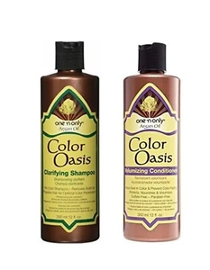 One N Only Color Oasis Argan Oil Pre Color Clarifying Shampoo and Conditioner - Picture 1 of 4