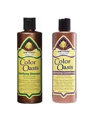  One N Only Color Oasis Argan Oil Pre Color Clarifying Shampoo and  Conditioner  - Image 1 of 4