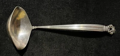 纯银餐具 - Georg Jensen Acorn Gravy Ladle — 第 1/3 张图片