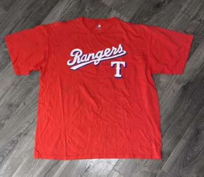 Texas Rangers T-shirt Yu Darvish MLB Jersey Shirt Mens Size XL - Image 1 of 3