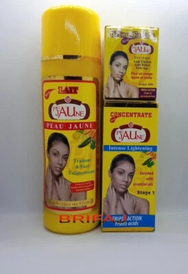 Peau Jaune Lightening Lotion 250ml, Face Cream And Concentrate Stage 1