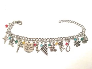 Peter Pan Bracciale Isola Che Non C'è Trilly Uncino Disney Metallo Nichel Free - Picture 1 of 1