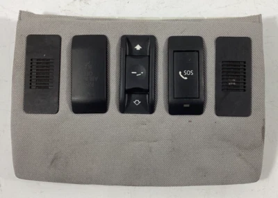 BMW 528i Xdrive 535xi 535i 2009-2012 techo corredizo consola panel interruptor moldura OEM. Foto 1 de 4