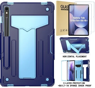 Capa protetora para Samsung Galaxy Tab S10 Plus/S9 Plus/S9 FE Plus 12,4"" polegadas - Imagem 1 de 4
