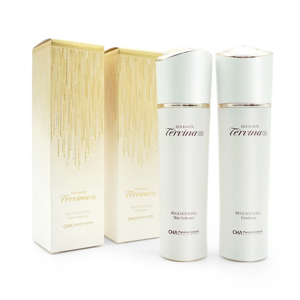 ISA KNOX Tervina AD Suavizante Regenerador de la Piel y Set de Emulsión | Tónico Antienvejecimiento Foto 1 de 1