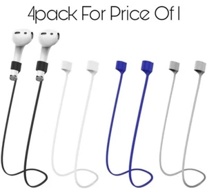 Anti Loss Earbud Hook Straps Neck Rope Cord For Apple AirPod 2nd Generation 4pc - Picture 1 of 3