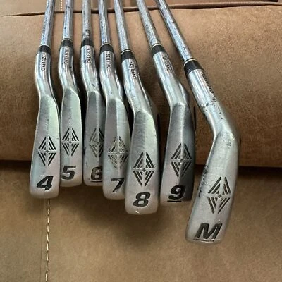 Top Flite Tour Ti Irons Golf Club Set 4-9 & M Wedge (Middle) Advance Flex RH - Image 1 of 4