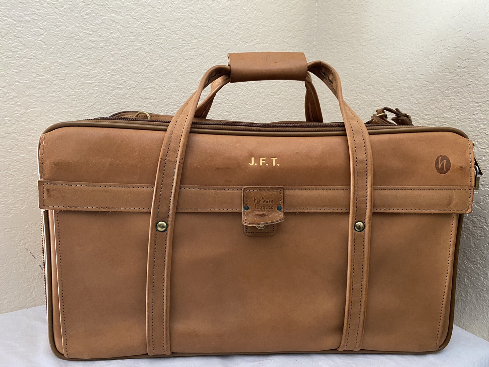 Hartmann Luggage Leather Belting 