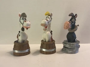 Lucky Luke 3 Figur 2009 Plastoy ca. 7,5 cm: Pferde Jolly Jumper,Kutschergaul.. - Bild 1 von 5