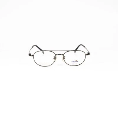 Marco de gafas Ellese EJ-5823 vintage niños niños metal gris ovalado Japón Foto 1 de 4