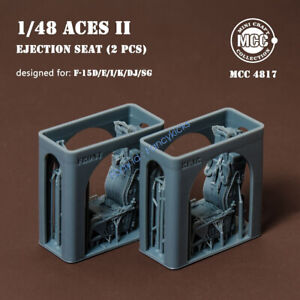 MCC 4817 1/48 ACES II Ejection Seat For F-15D/E/I/K/DJ/SG (2pcs) 3D Printed Part