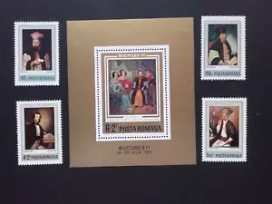 1973 - Romania - Esposizione Filatelica - Socfilex III,Mi.3129 - 3132, Bk.106 MNH - Foto 1 di 1