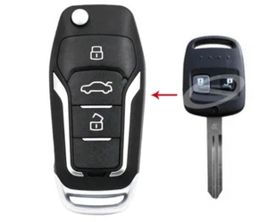 Flip Remote Car Key Fob Replacement 4d62Chip for Subaru Impreza Forester Liberty - Picture 1 of 4