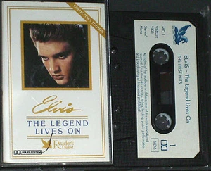 ELVIS THE LEGEND LIVES ON CASSETTE 1  RDCV86002 VB2/1 COLLECTORS EDITION   - Picture 1 of 4