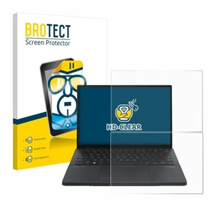 Display Schutz Folie für ASUS ZenBook Duo OLED 2024 UX8406 Zubehör Transparent - Bild 1 von 7