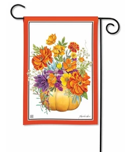 Bandiera da giardino floreale zucca - Foto 1 di 1