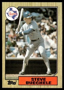 1987 Topps Steve Buechele Texas Rangers #176 - Picture 1 of 2