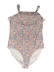 Polo Ralph Lauren Girls' Floral Ruffled One Piece Swimsuit - Size 16 - Picture 1 of 9