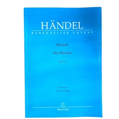 George Fredric HANDEL : Messiah HWV 56, Baroque music, Christmas, Vocal Score - Image 1 of 4
