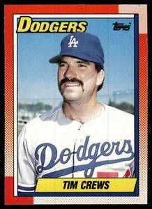 1990 O-Pee-Chee Tim Crews Los Angeles Dodgers #551 - Picture 1 of 2