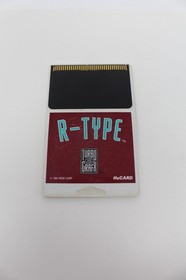 TurboGrafx-16 HuCard R-Type HuCard Only Tested Working