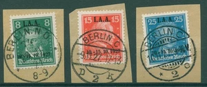 DEUTSCHES REICH 1927 Nr 407-409 gestempelt (923573) - Bild 1 von 1