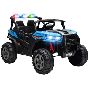 Elektro Ride On Auto Kinder 24V Off Road Zweisitzer Fernbedienung MP3 3-8 Jahre - Bild 1 von 12