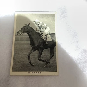 1937 Wills Card British Sporting Personalities Harry Wragg Jockey G - Picture 1 of 2