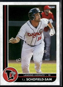 2025 Lansing Lugnuts TJ Schofield Sam RC Rookie Athletics CAN Minor League - Picture 1 of 2