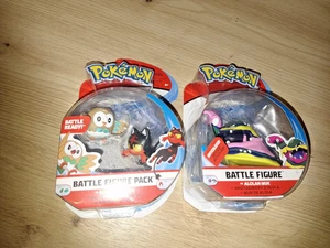 Pokemon Battle Figure Alolan Muk, Rowlet & Litten OVP - Bild 1 von 2