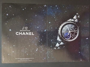 Chanel J12 Moonphase Men's Wristwatch High-Tech Ceramic Watch - 2013 AD - Picture 1 of 1