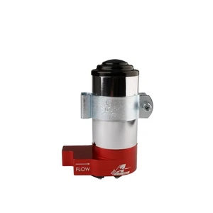 Aeromotive Electric Fuel Pump 11203; SS Series 140 gph Red/Chrome 3/8 in. NPT - Picture 1 of 4