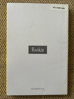 Rankie DisplayPort DP to HDMI Cable 4K 6 Feet R-1102-CB-VB/B13 - Image 1 of 4