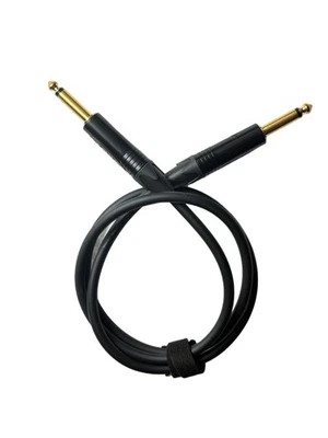Mogami 2524 Guitar/Instrument Cable 12 ft – Neutrik NP2X‑B Gold Plugs –Handmade - Image 1 of 3