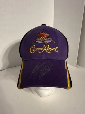 SOMBRERO NASCAR AUTOGRAFIADO Firmado Matt Kenseth Corona Gorra Real Foto 1 de 4