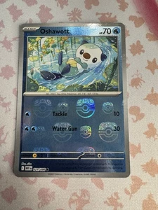 Pokémon TCG Oshawott 021/086 Master Ball White Flare Englisch NM - Bild 1 von 3